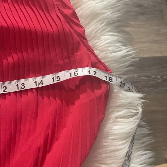 Nanette Lepore Red Asymmetrical Dress - Picture 8 of 12